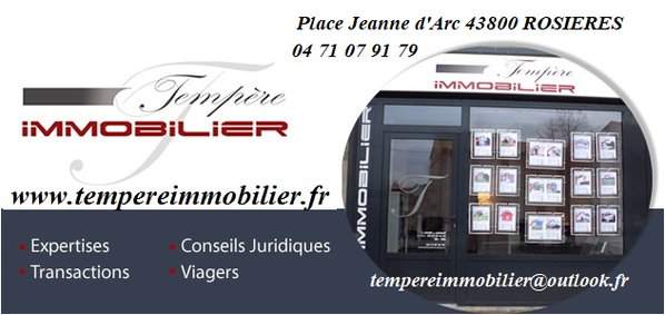 TEMPERE IMMOBILIER, agence immobilire 43