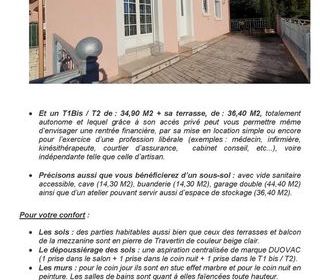  Villa � vendre 9 pi�ces 195 m�