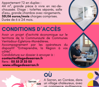  Appartement � louer 2 pi�ces 46 m�