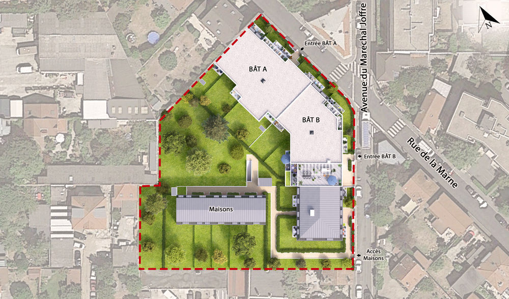 Appartements neufs et Maisons neuves   Neuilly-Plaisance (93360)