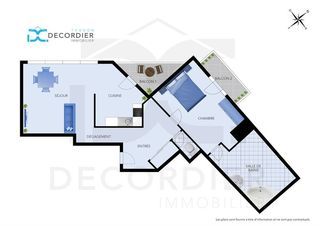  Appartement � vendre 2 pi�ces 49 m�