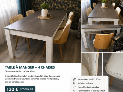 Salle � manger 120 Les Ulis (91)