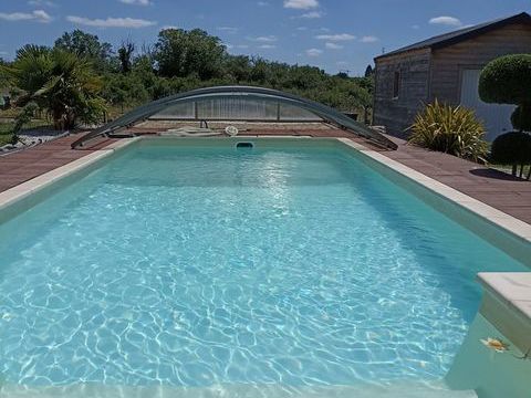   Maison familiale moderne avec piscine Desjoyeaux, domotique  Maison - 6 pi�ce(s) - 124 m�