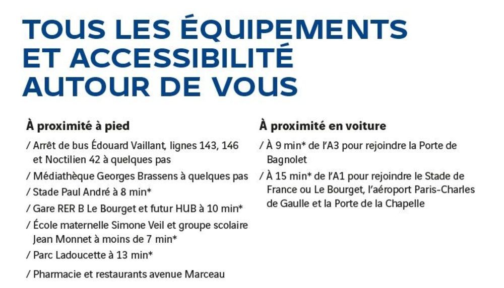 Appartements neufs   Drancy (93700)
