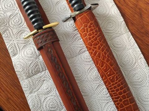 dague de chasse deux mod&egrave;les laiton et inox 180 24700 Moulin-neuf