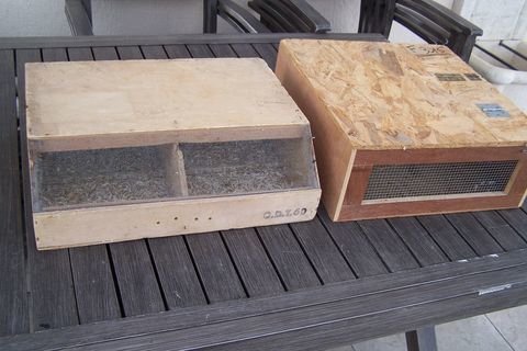 Bo&icirc;tes de transport oiseaux 10 58180 Marzy