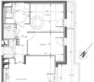  Appartement � vendre 3 pi�ces 62 m�