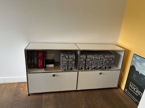 Vends console de bureau Sideboard USM 2 étages 700 Grenoble (38)