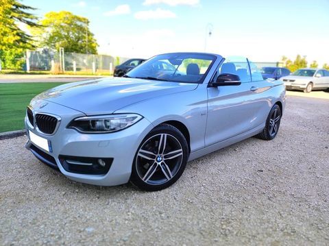 BMW Serie 2 Cabriolet 218d 150 ch Sport A 2016 occasion Bois-d'Arcy 78390