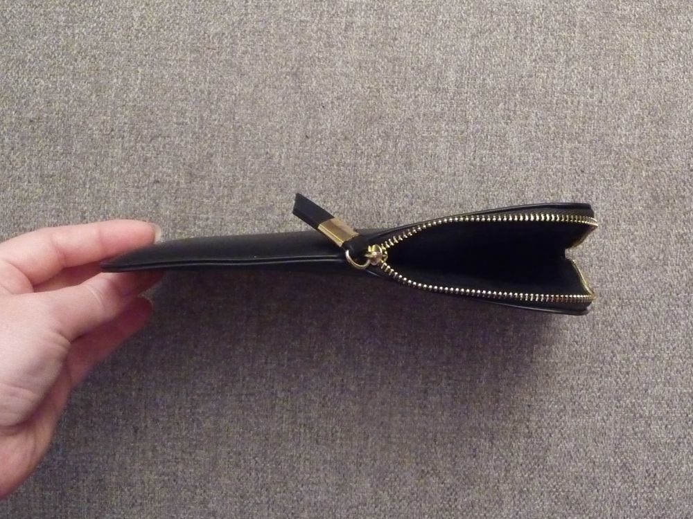 Pochette/ Etui &agrave; Lunettes Simili Cuir Noir-Quay Australia Maroquinerie