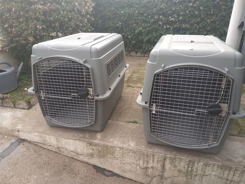 2 cages de transport pour chiens neuves 200 18600 Sancoins