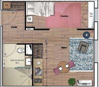  Appartement � vendre 1 pi�ce 31 m�