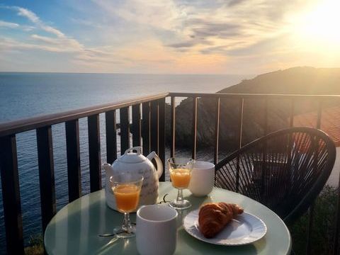   Maison vue mer les pieds dans l'eau  Maison - 4 pi�ce(s) - 87 m�