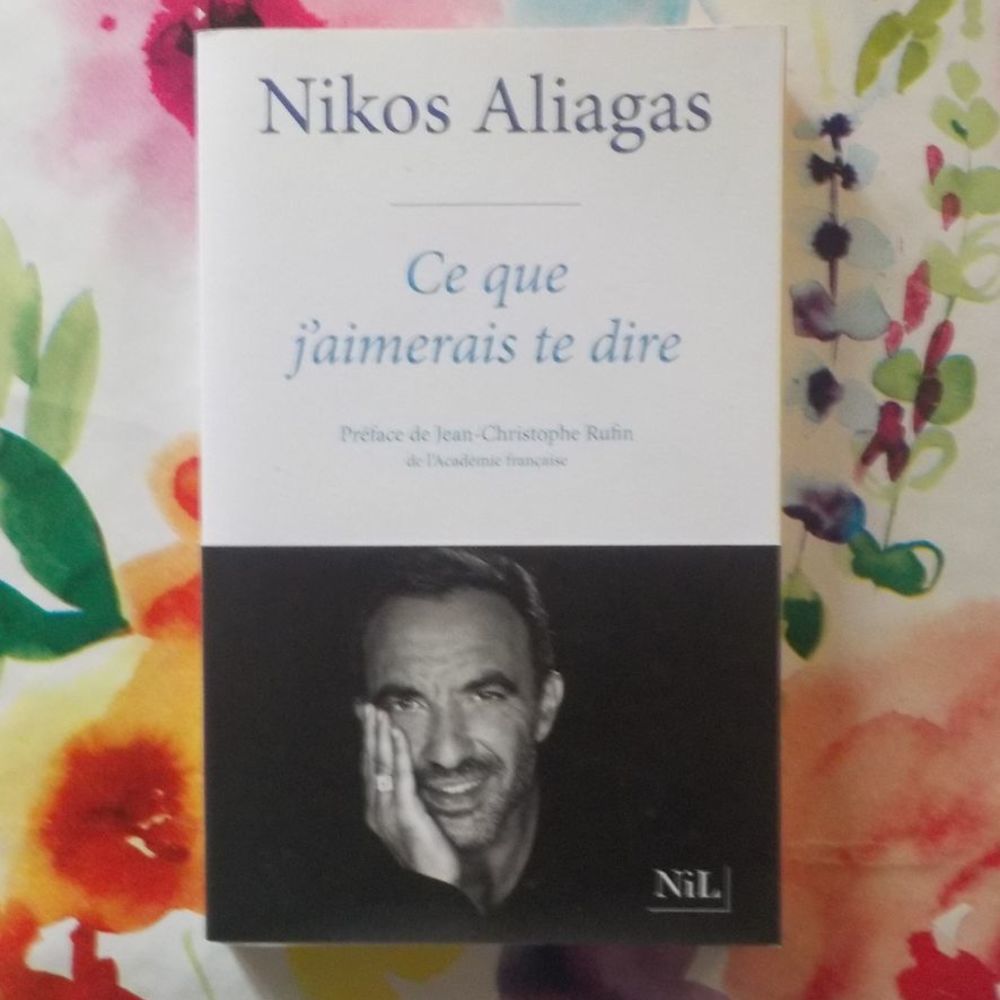 CE QUE J'AIMERAIS TE DIRE par Nikos ALIAGAS Ed. NiL Livres et BD