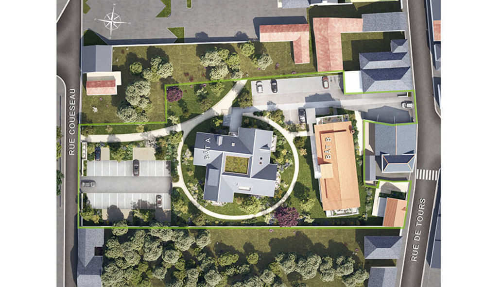 Appartements neufs et Maisons neuves   Bl�r� (37150)