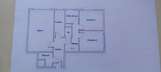  Appartement � vendre 3 pi�ces 63 m�