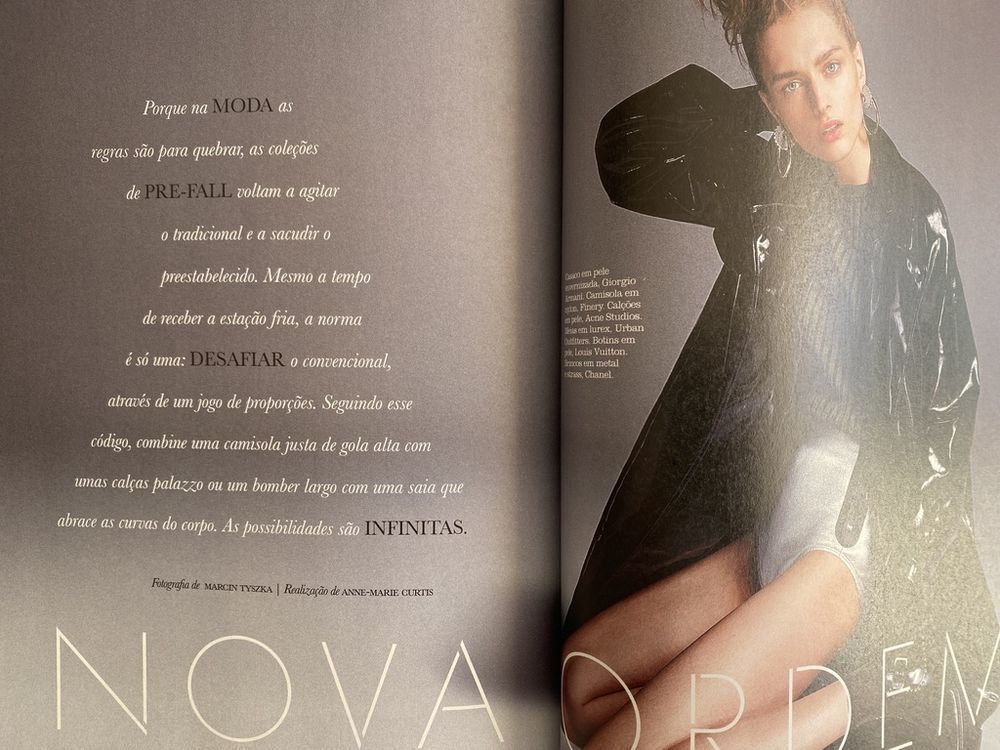 ELLE Portugal BLAKE LIVELY DAGA ZIOBER magazine format pocke Livres et BD