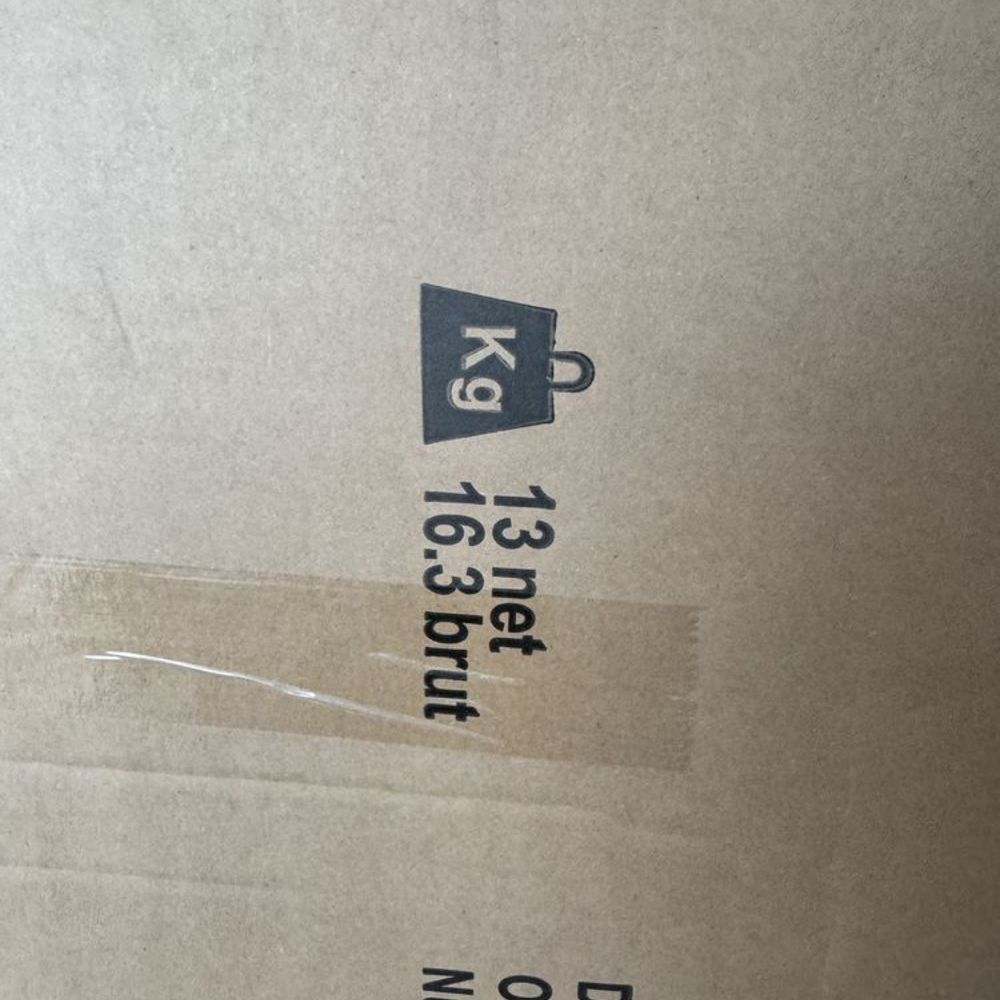 Lit double coffre 160x200 rev&ecirc;tement doux beige Meubles