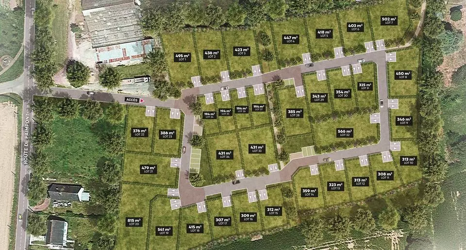 Terrains  batir   Beignon (56380)