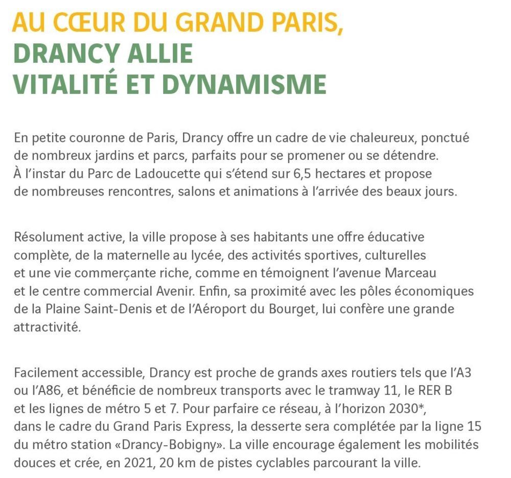 Appartements neufs   Drancy (93700)