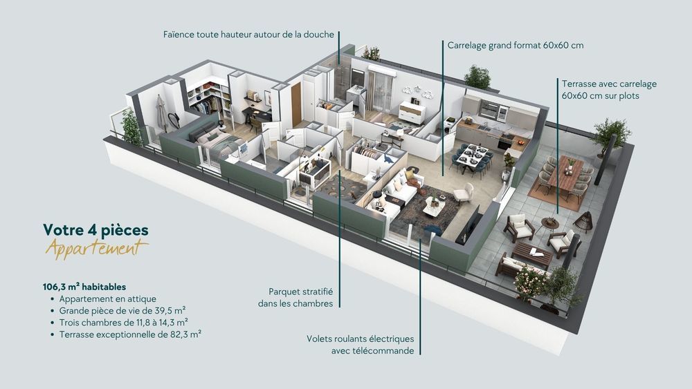 Appartements neufs   Reignier (74930)