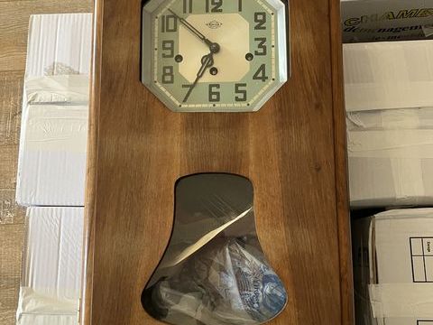 Horloge Murale en Bois avec Cadran Octogonal 80 Riorges (42)