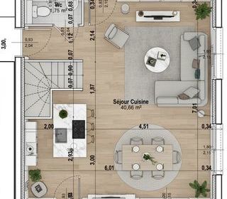  Terrain � vendre 85 m� La londe-les-maures