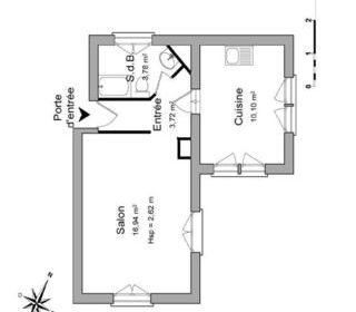  Appartement � louer 34 m�