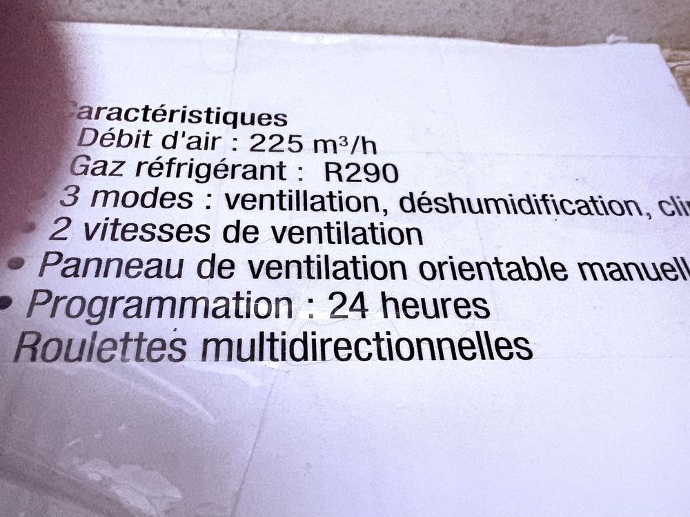 Climatiseur Electroménager