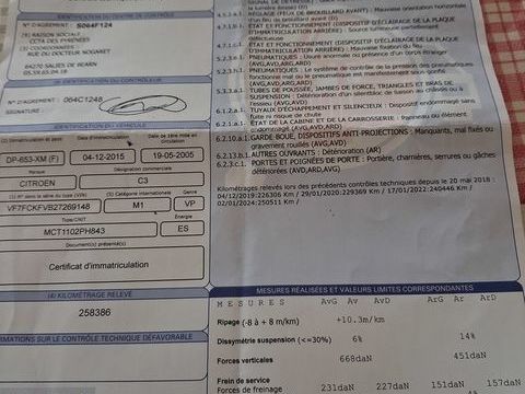 Citro&euml;n C3 1.4i Exclusive 2005 occasion Salies-de-B&eacute;arn 64270