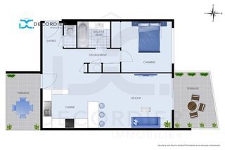  Appartement � vendre 2 pi�ces 52 m�