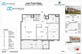  Appartement � vendre 3 pi�ces 56 m�