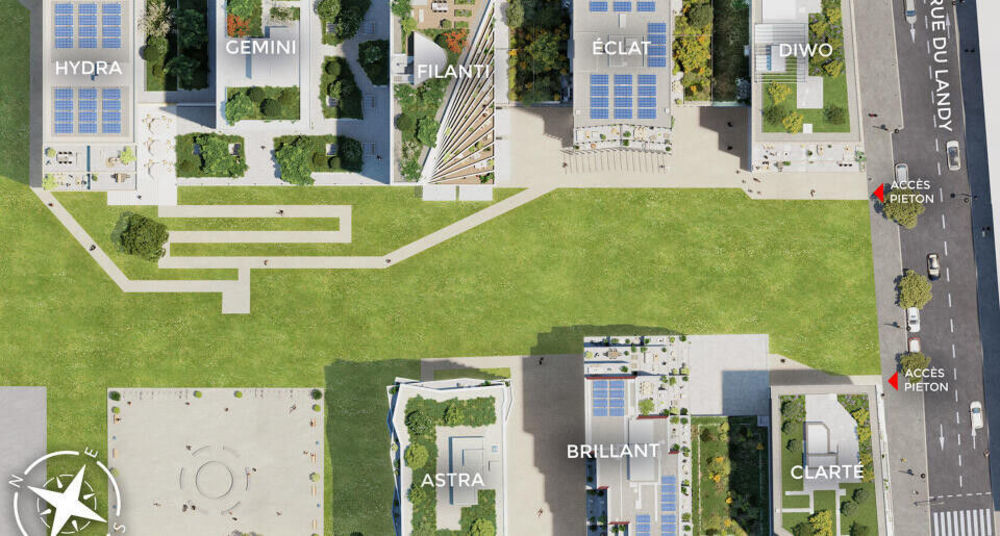 Appartements neufs   Saint-Denis (93200)