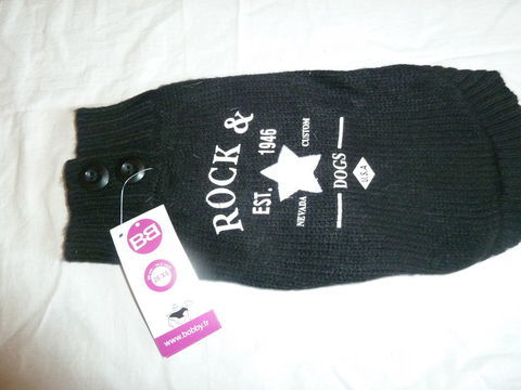 PULL en LAINE pr  petits chiens de la marque BOBY 12 77460 Souppes-sur-loing