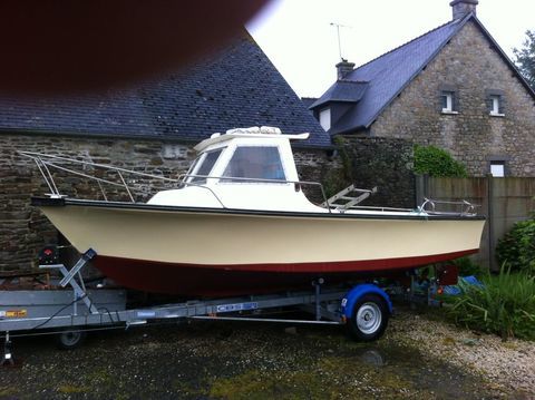 Bateaux &agrave; moteur P&ecirc;che-promenade 1977 occasion Aucey-la-Plaine 50170