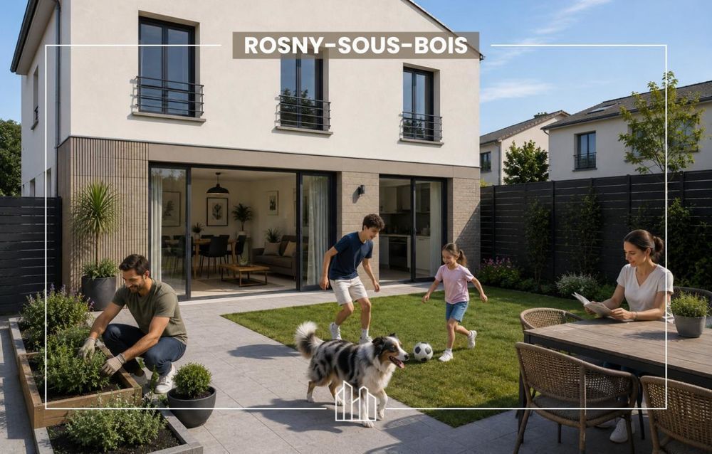 Maisons neuves   Rosny-sous-Bois (93110)