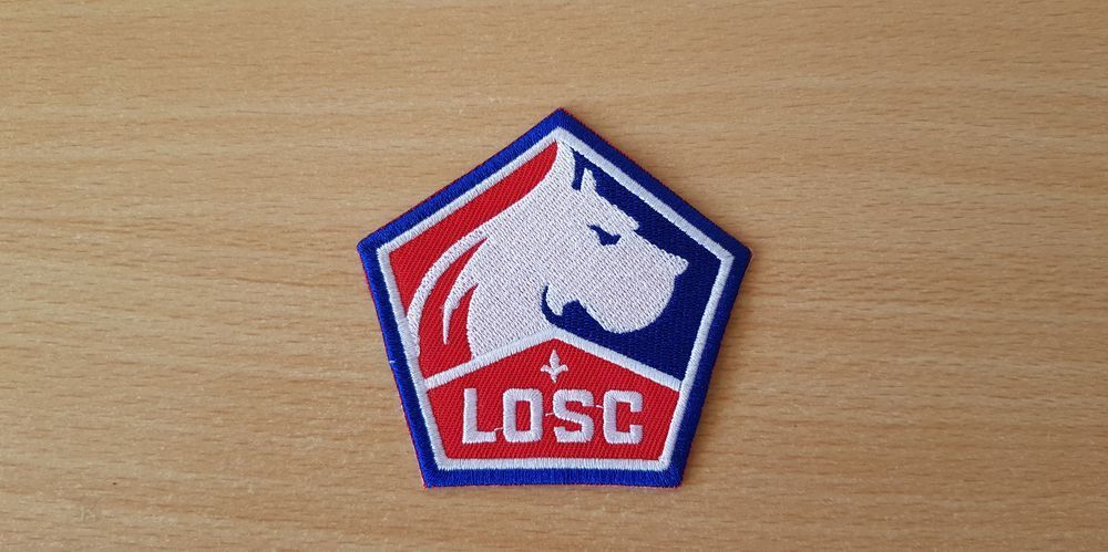 ecusson brod&eacute; 
losc Lille olympique football club 
ligue 1 