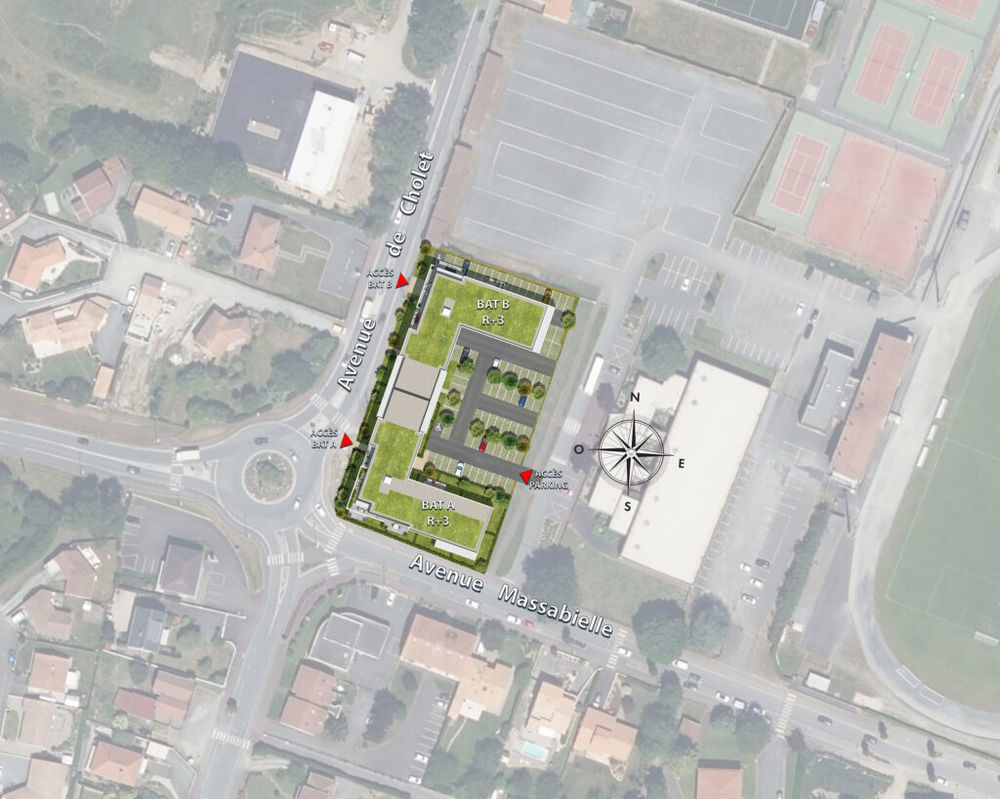 Appartements neufs   Les Herbiers (85500)