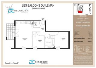  Appartement � vendre 3 pi�ces 65 m�