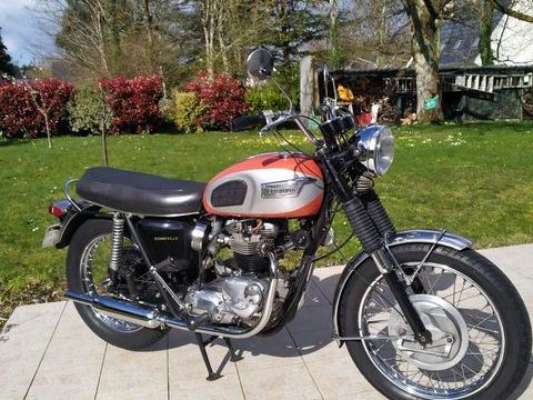Moto TRIUMPH 1968 occasion Tr&eacute;gunc 29910