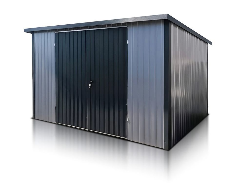 Abri de jardin 3&times;2 m Monopente Aluminium Jardin