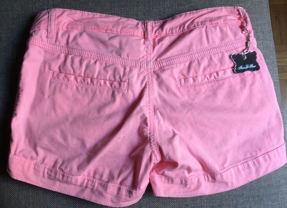 Short Fun&amp;Fun rose ceinture - 16 ans Vêtements enfants