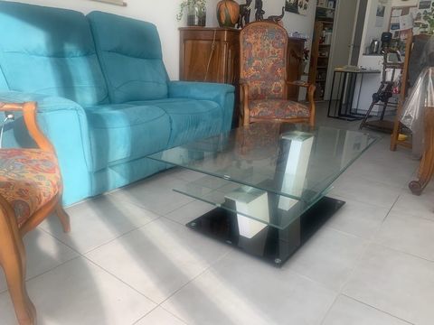 Table de salon en verre  100 Cros De Cagnes (06)