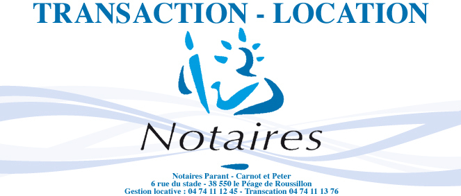 SCP PARANT CARNOT PETER, Notaire 38