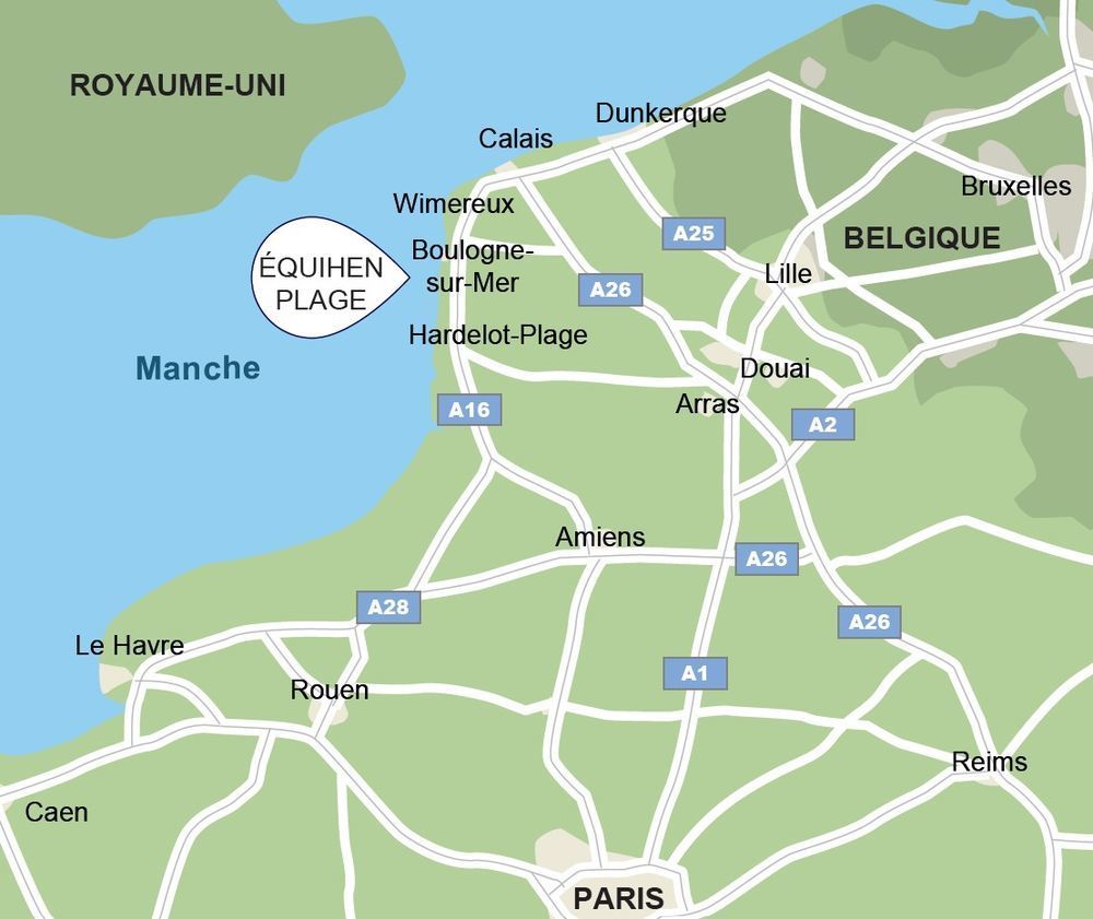 Appartements neufs et Maisons neuves   quihen-Plage (62224)