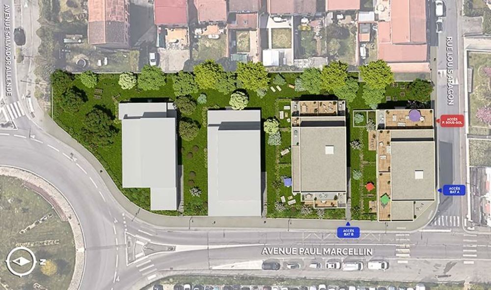 Appartements neufs   Vaulx-en-Velin (69120)