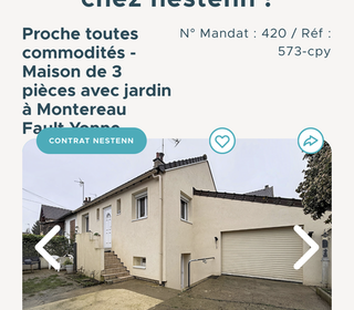  Maison � vendre 3 pi�ces 50 m�