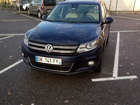 Volkswagen Tiguan 1.4 TSI 160 BlueMotion Technology Carat DSG6 2014 occasion Bons-en-Chablais 74890