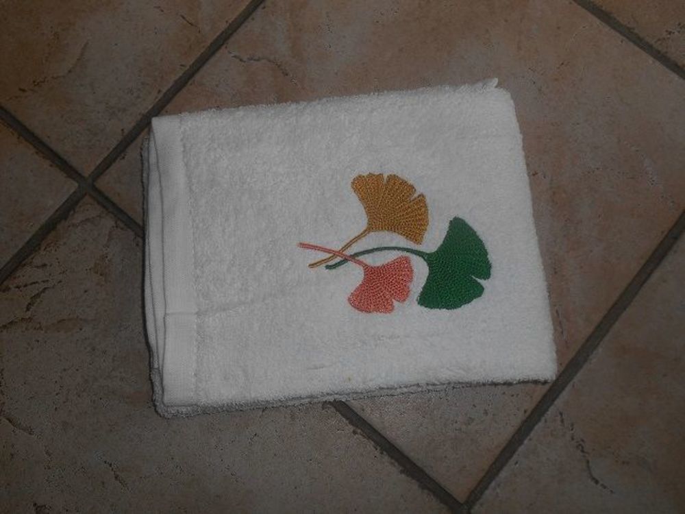 SERVIETTE DE BAIN + GANT +VANITY 