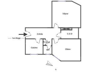  Appartement � vendre 2 pi�ces 39 m�